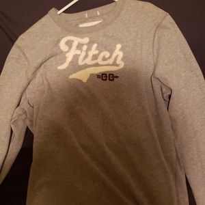 Men's long sleeve Abercrombie and Fitch shirt.